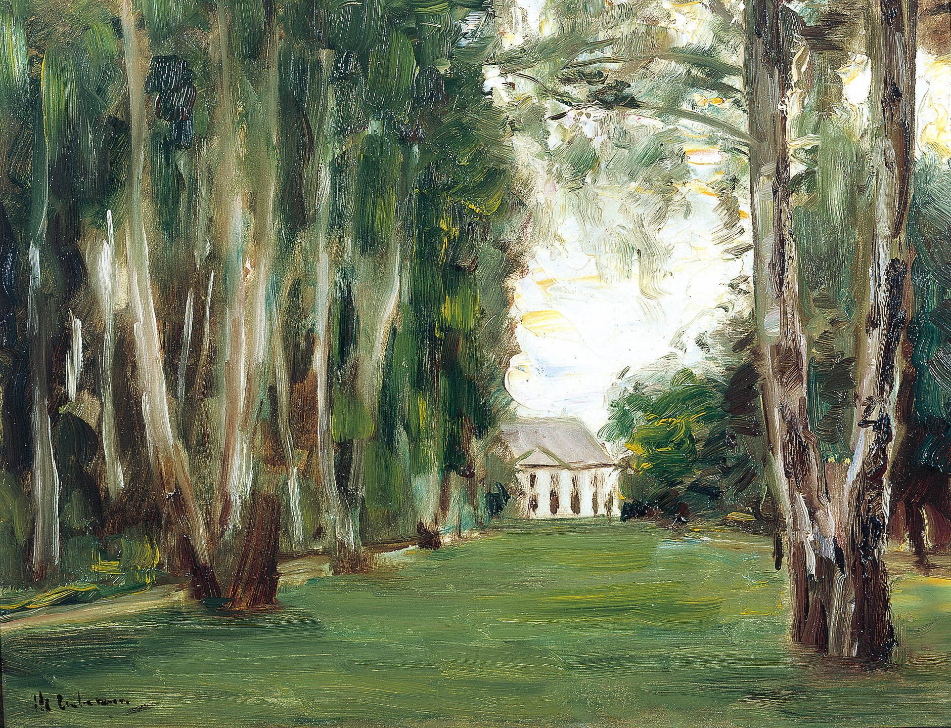 Max Liebermann, Birch Path in the Wannsee Garden
